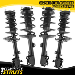 Front & Rear Quick Complete Struts & Spring Assembly for 09-12 Toyota Venza AWD