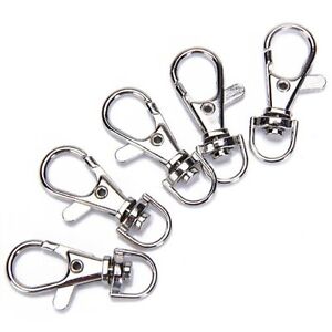 Metal Lanyard Hook Swivel Snap For Paracord Lobster Clasp 50 100 500 Wholesale A