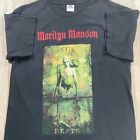 Vintage AAA 2000 Marilyn Manson Holy Wood T-Shirt Men Large Rock Band Black