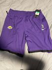 Nike NBA G League Lakers Player Issued Game Shorts Purple XL New