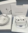 Apple Airpods 3rd Generation Wireless Headsets Earbuds White Charging Box US