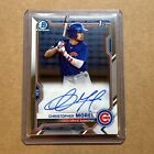 New Listing2021 Bowman Chrome Christopher Morel 1st AUTO #CPA-CMO Chicago Cubs Prospect