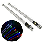 LED Light Up Drumsticks Jazz Drum Sticks 15 Colorful Lights USB Charging T9E1