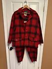 1950's Western Fields, Montgomery Ward, Red Wool Hunting Jacket and Pants, Nice