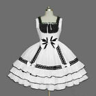 White Sissy baby maid mini dress CD/TV Tailor-made Free shipping