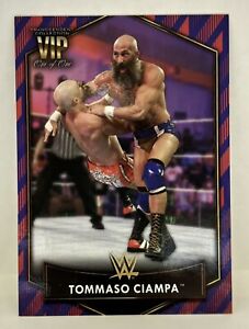 TOMMASO CIAMPA 2021 WWE Topps Transcendent Collection VIP 1/1 Red/Blue #39 NXT