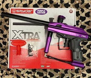 NEW Kingman Spyder Xtra Semi-Auto Paintball Gun - Gloss Purple