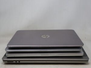 HP | Lot of 4 Laptops | Intel Core CPUs | 8GB RAM | No HDD | No OS