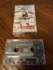New ListingA COUNTRY CHRISTMAS WITH MERLE HAGGARD CASSETTE TAPE