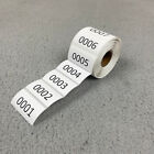 Consecutive Number Inventory Labels 1000 Stickers 2x1 Inch Sequential Adhesive
