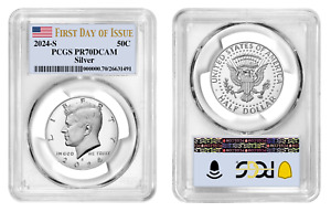 2024 S Proof Kennedy Half Dollar PR-70 PCGS First Day US Mint DCAM 50C PRESALE