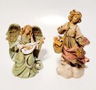 Fontanini Nativity Angels Italy Simonetti Sitting Mandolin 1085/ Mariel 289 READ