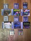 Game Boy Color Game Cartridges most with case and manual booklet lot bulk