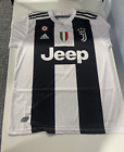 New ListingJuventus Cristiano Ronaldo #7 2018/19 Authentic NEW Home Soccer Jersey CR7 Large