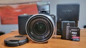 Sony Alpha NEX-3 14.2 Mirrorless Digital Camera w/18-55mm Lens - Please Read