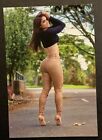 Photo Hot Sexy Beautiful Woman Tight Pants Long Legs 4x6 Picture