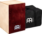 Percussion Cafe Cajon Box Drum plus Bag with Snare and Bass Tone for Acoustic Mu