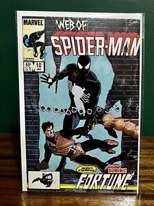 Web of Spider-Man #10 (Marvel Comics, 1986) Direct Edition VF/VF+