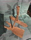 Vintage Farmhouse Garden yard  Tools Iron Hoes - Lot of 2