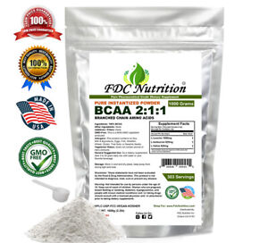 ALL SIZE BRANCHED CHAIN AMINO ACIDS - BCAA FREE FORM - PURE KOSHER POWDER
