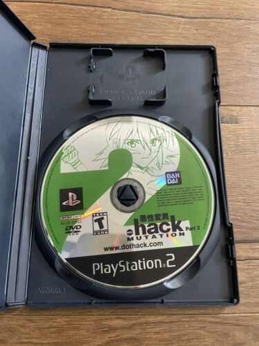 Dot .Hack Mutation DISC ONLY & TESTED (PlayStation 2, 2002, PS2)