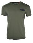 ALPHA INDUSTRIES CAMO T-SHIRT ARMY GREEN MILITARY KNOXVILLE TENNESSEE USA RARE