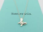 TIFFANY & CO Sterling Silver Small Butterfly Pendant Necklace