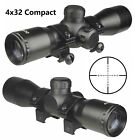 4X32 Compact P4 Sniper Scope With Rings
