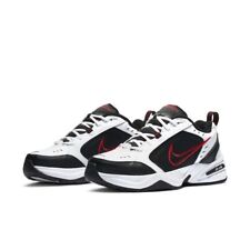 Nike AIR MONARCH IV Mens White/Black 101 Walking Shoes Medium & WIDE WIDTH 4E