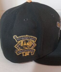 New ListingPITTSBURGH PIRATES NEW ERA 59FIFTY 1994 ALL STAR GAME DARK GRAY Fitted Hat 7 1/8