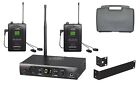 Audio2000'S AWM6309U UHF Wireless in-Ear Monitor System w/Two Receivers, New