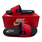 Nike Los Angeles Angels Offcourt Slides Sandals Men's Size 8 MLB Baseball Red