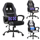 Gaming Chair Office Chair Desk Chair Massage Ergonomic PU Leather Swivel Chair
