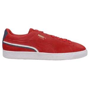 Puma Suede Triplex Cherry  Mens Red Sneakers Casual Shoes 382935-01
