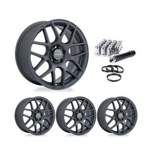 Wheel Rims Set with Chrome Lug Nuts Kit for 22-24 Ford Maverick P890528 19 inch (For: 2022 Ford Maverick)