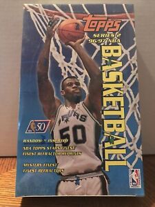 1996-97 Topps Basketball Series 2 Factory Sealed Box 36 Packs Free Shipping!