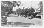 Postcard CA: RPPC Calistoga St., Middletown, Lake County, Posted 1948, Rare B&W