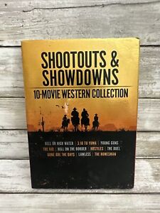 SHOOTOUTS & SHOWDOWNS 10-Movie Western Collection DVD NEW Ships FREE