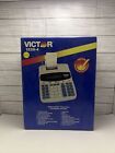 New ListingVictor Technology 1220-4 Commercial Print Desk Calculator White