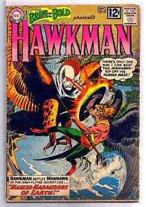 BRAVE and the BOLD #43 Masked Marauders! Hawkman! DC Comic Book ~ FR