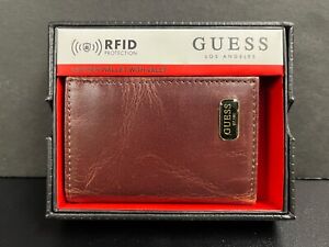 Guess Men's Credit Card ID Trifold  Wallet #31GU110012 #30
