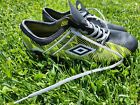 UMBRO Men's Club 2.0 Spyro Black and Yellow FG Soccer Cleats Shoes Size 10
