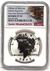 2023 s reverse proof peace silver dollar ngc rp 70 trolley label