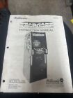 Williams STARGATE Arcade Video Game INSTRUCTION Manual -minor water spots
