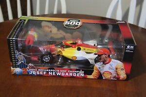 1:18 Greenlight 2023 Josef Newgarden Indy 500 Champion Diecast W/ Figure