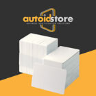 500 Blank White PVC Cards - CR80, 30 Mil, Credit Card Size, ** Free Shipping **