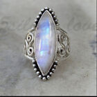 Moonstone Gemstone 925 Sterling Silver Handmade Ring Mother's Day Jewelry MP-23