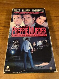 The Preppie Murder  VHS VCR Video Tape Movie Used William Baldwin RARE