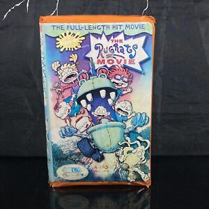 The Rugrats Movie VHS Orange Tape 1999 And Orange ClamShell Case
