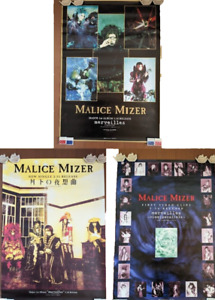 Malice Mizer Poster 3 Set B2 Size 